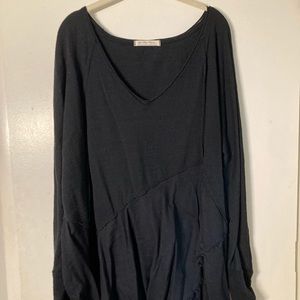 Free people gauze and cotton patchwork dress